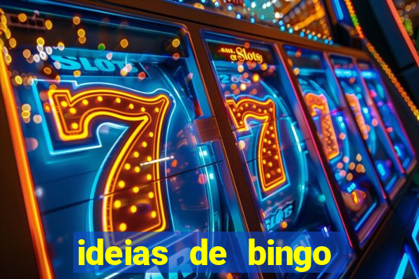 ideias de bingo para o natal